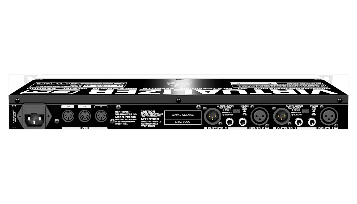 Процессор эффектов Behringer FX2000