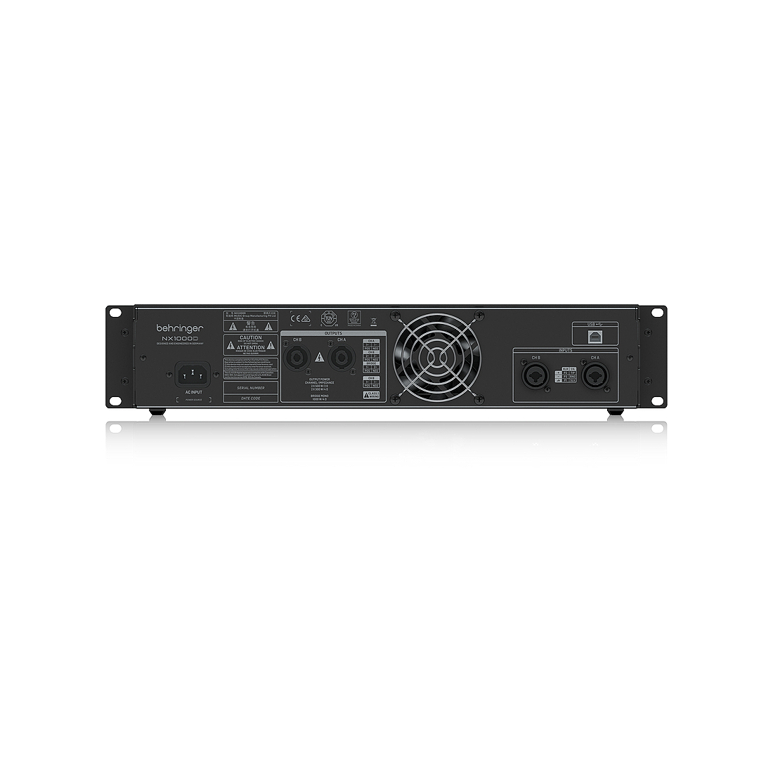 Низкоомный усилитель BEHRINGER NX1000D