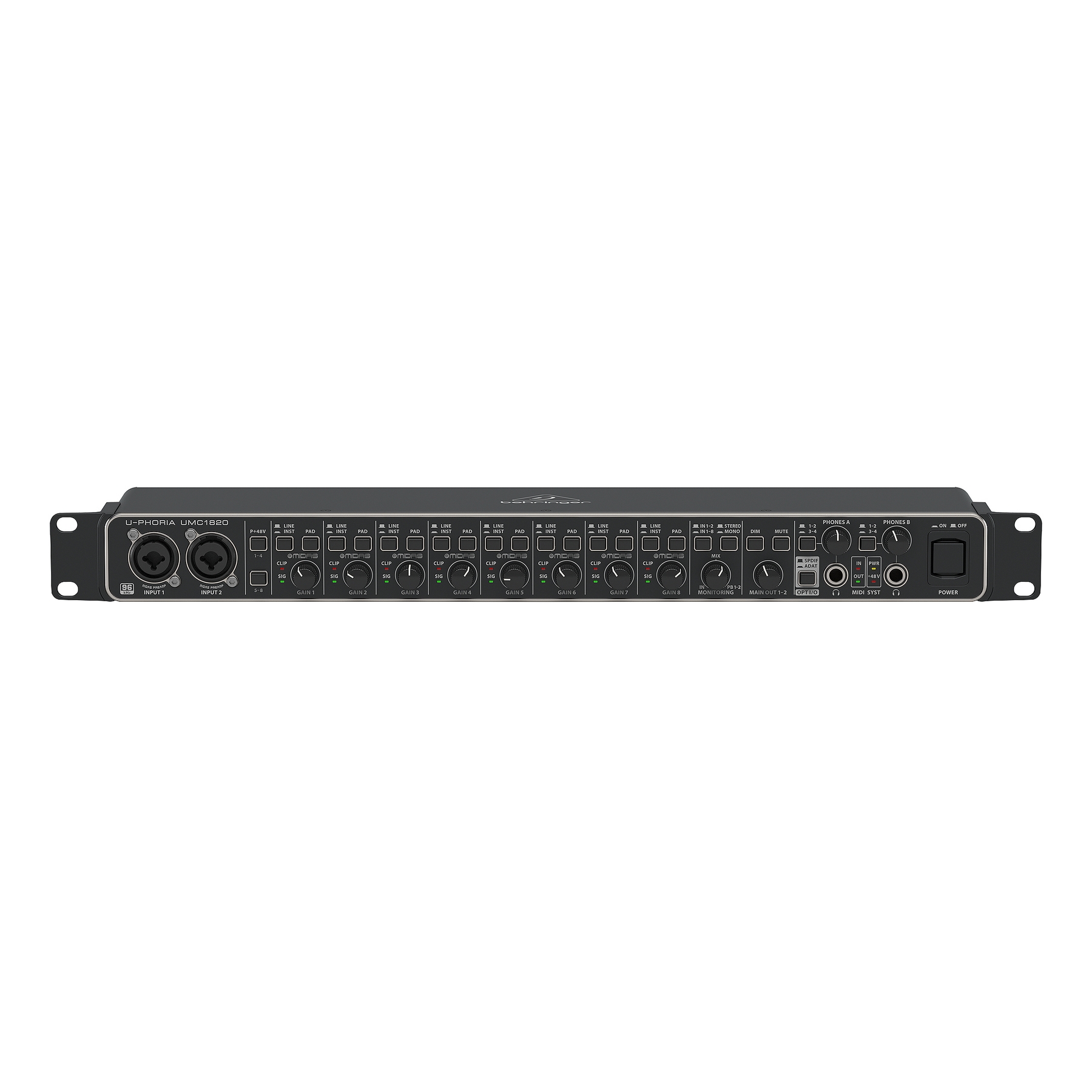 Звуковая карта внешняя Behringer UMC1820