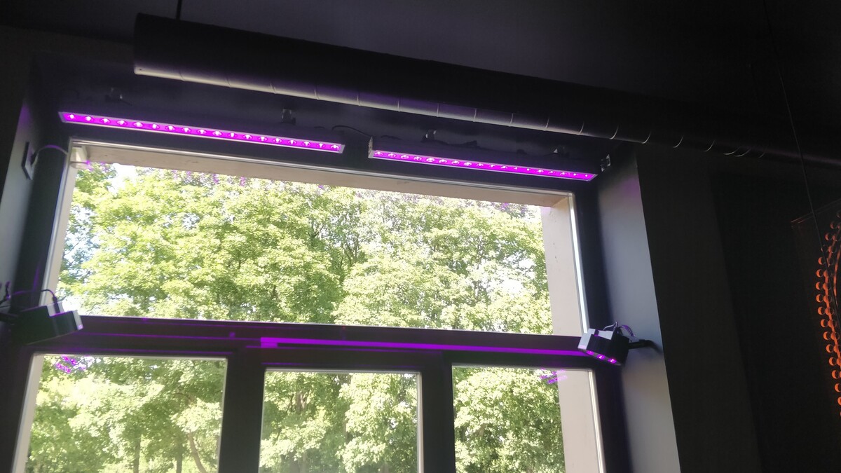 Была произведена полная поставка комплекта светового оборудования на объект. Произведён монтаж и настройка светового оборудования под фирменную палитру ресторана