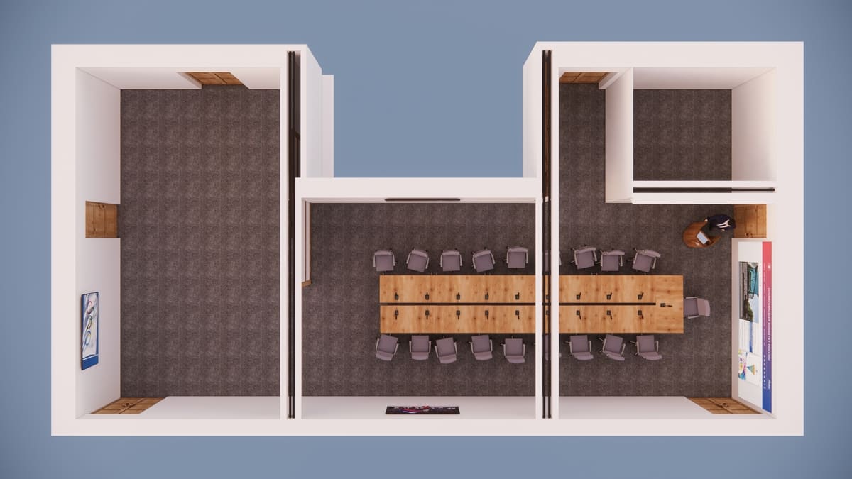 В результате проектирования заказчик получил представление о работе системы и пакет технической исполнительной документации, а также качественные трёхмерные визуализации с видеопривязкой